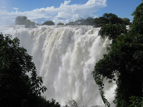 Waterfall in Africa.