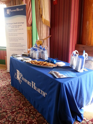 Passport Health Conference Booth