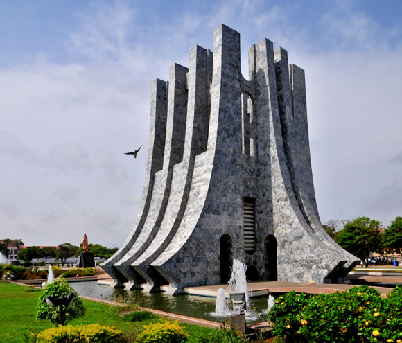 Kwame Nkrumah Memorial Park in Accra,Ghana
