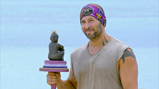 CBS' Survivor Winner Tony Vlachos Statue Challenge
