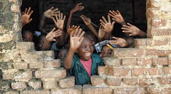 Happy Healthy Children in Africa