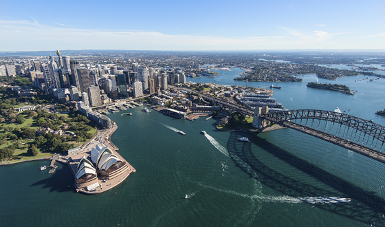 Sydney, Australia aerial view