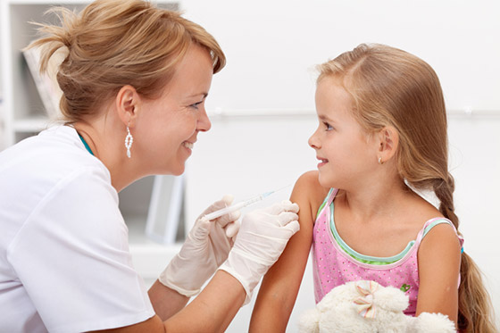 Pertussis routine vaccination