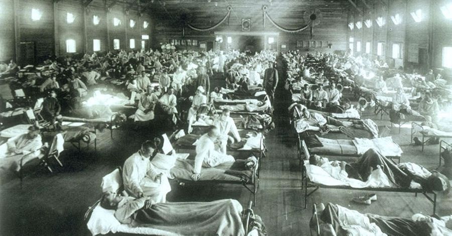 Fort Riley during 1918 influenza pandemic