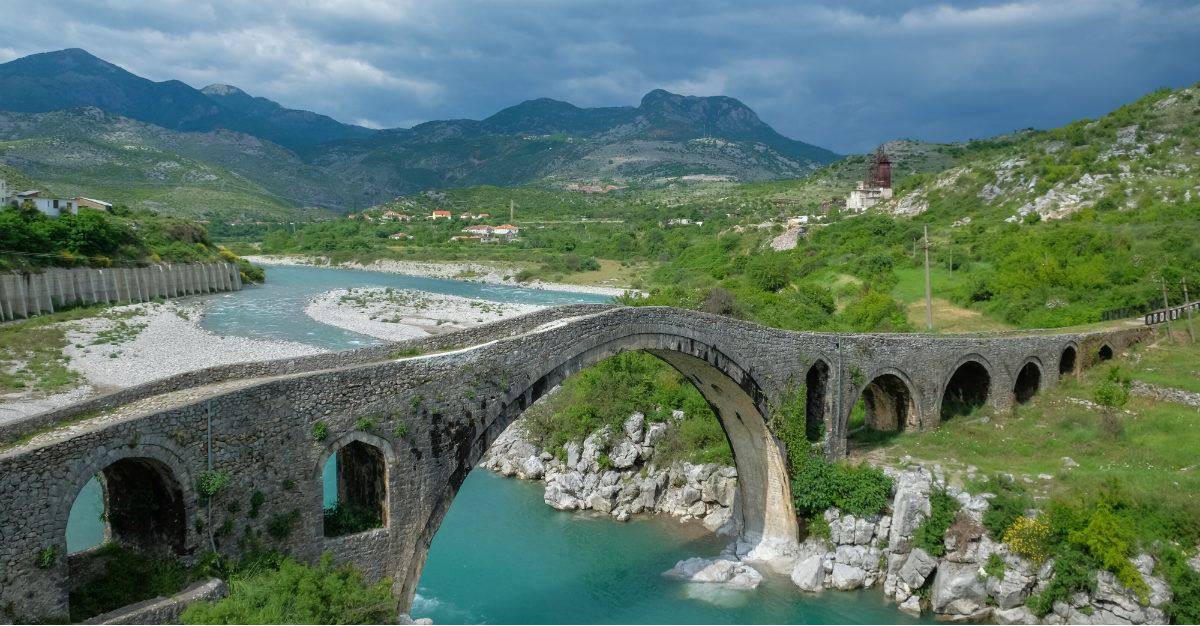Albania creates a blend of many different European cultures.