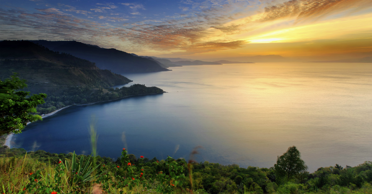 Indonesia is home to a surprising selection of volcanoes and volcanic lakes.