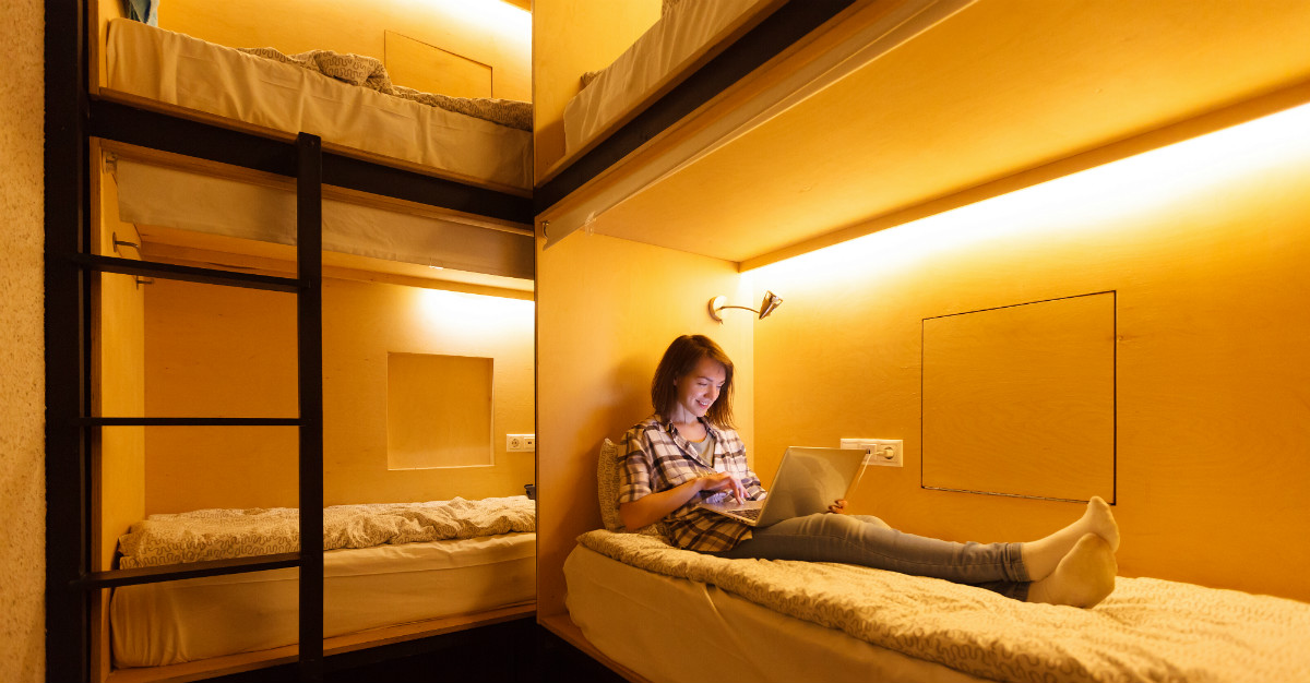 Popular for backpackers, hostels are an option for all travelers.