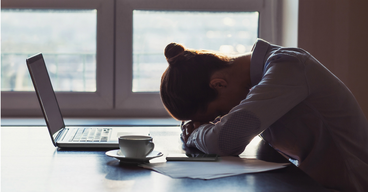 Even a bit less sleep at night can greatly reduce your abilities at work.