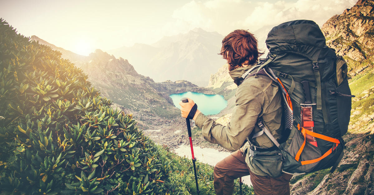 Studies show that hiking trips can help mental health.