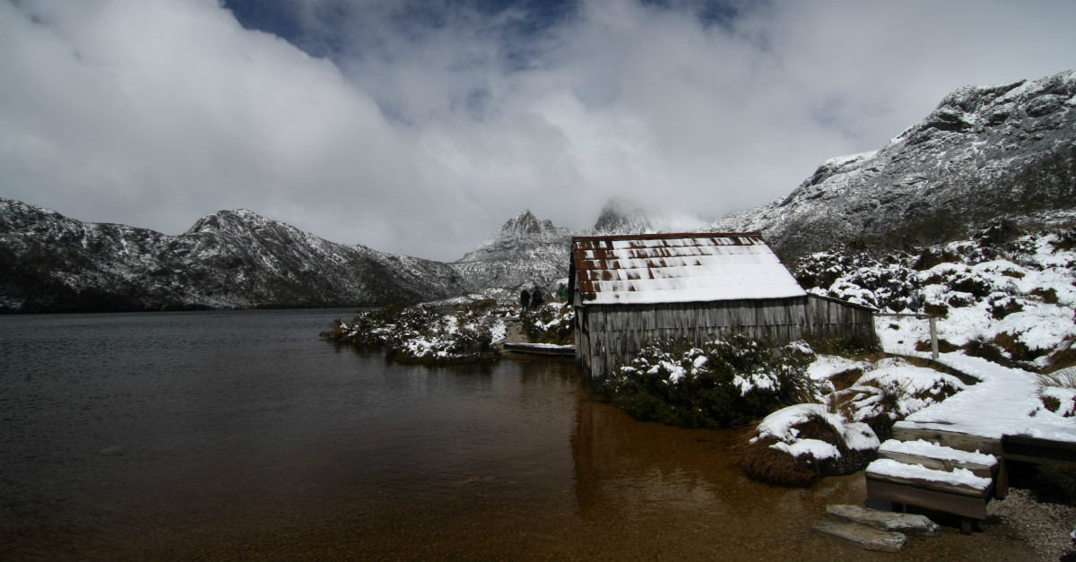 Tasmania gets a fair amount of snow during the winter months.