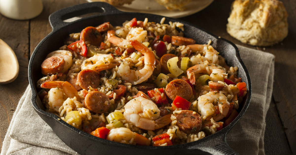 Cajun and French cuisine to make the food in New Orleans.