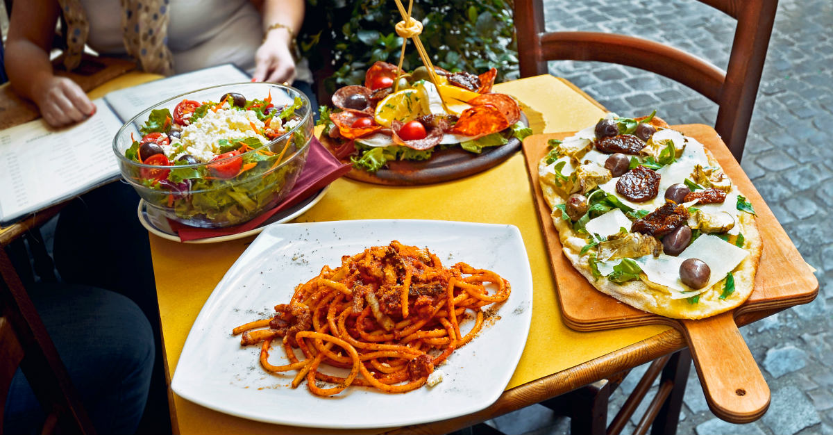 Rome's typical Italian food ranked it as the world's best food city.