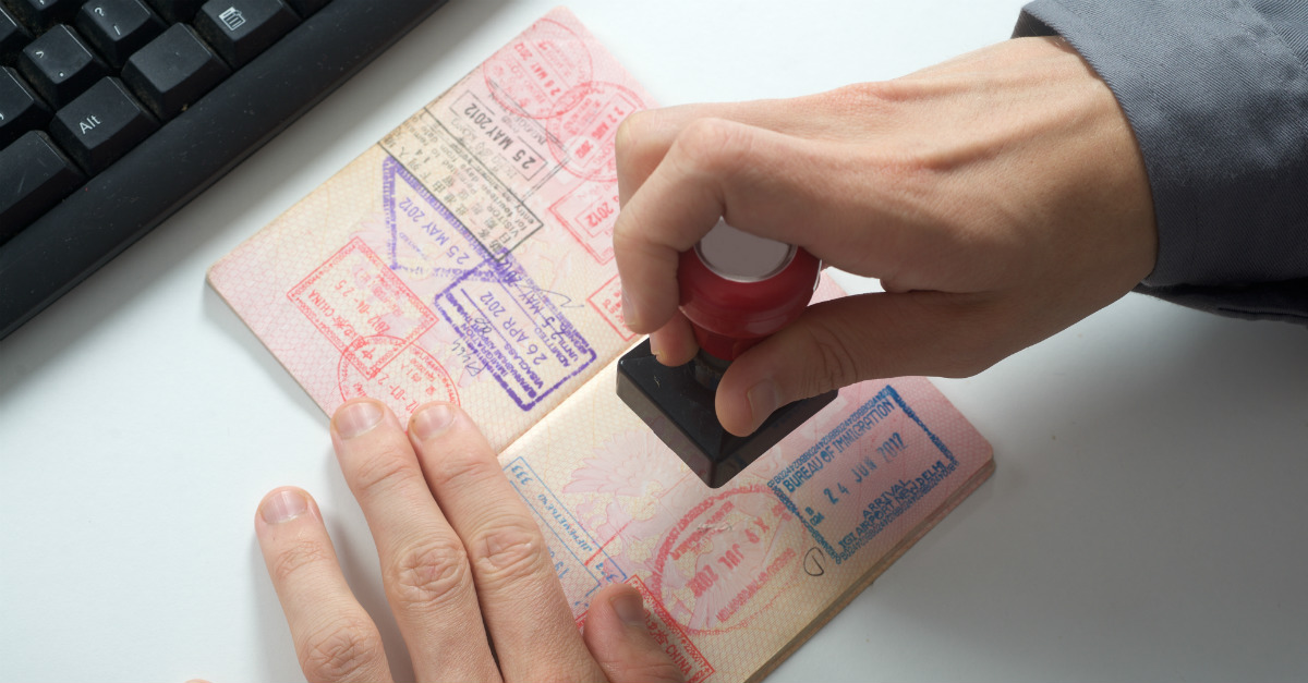 New technology could phase out the passport stamp.