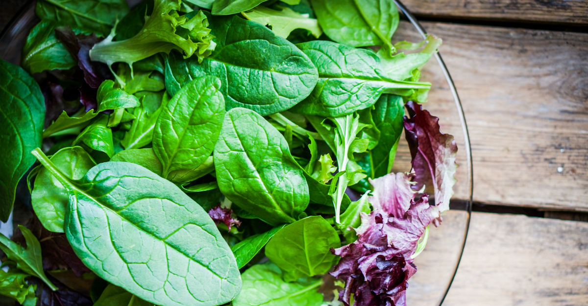 Uncooked greens pose a much higher risk for food poisoning.