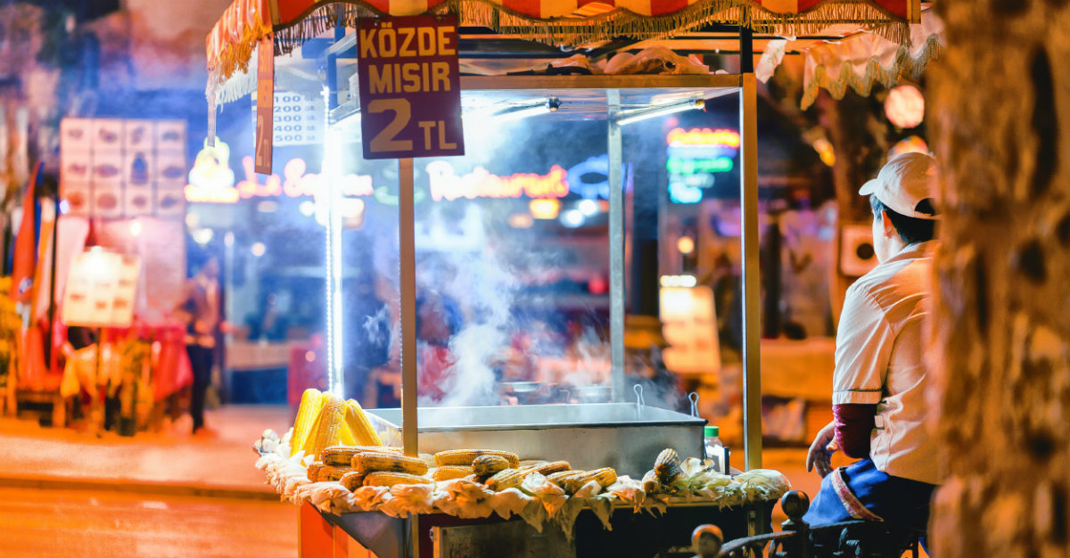 Foreign street vendors often don't have the same health standards.