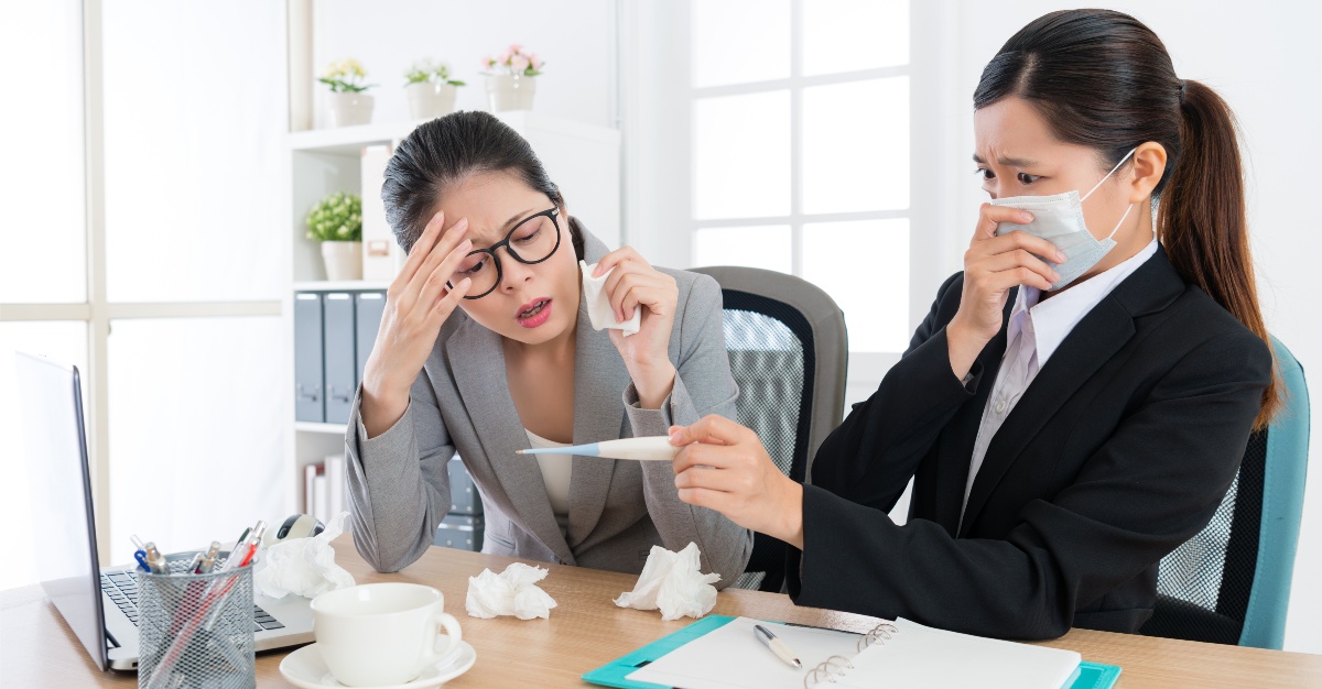The flu may cause negative side effects that employers haven't even considered.