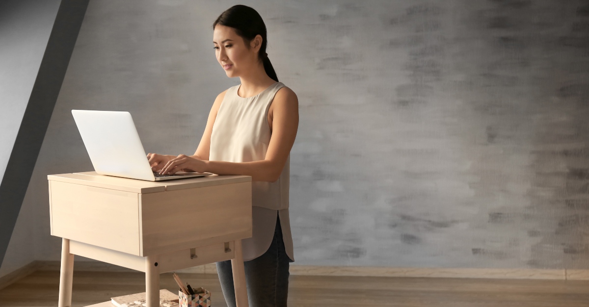 Standing desks are a growing trend at businesses, but do they improve health?