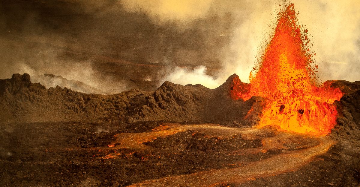 Iceland is home to 30 active volcanoes.