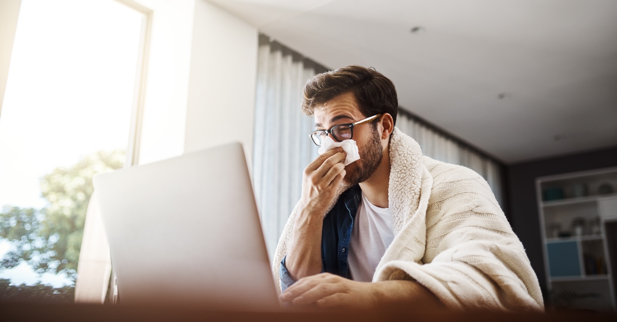 What are the options for employees when it comes to working while sick?