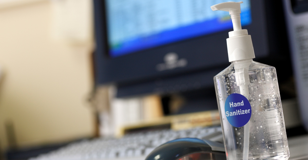 Hand sanitizer at the desk may not seem important, but it could save a lot of money for companies.