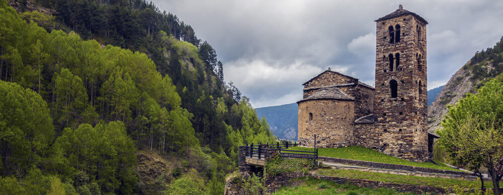 Found in the foothills of Spain, Andorra has tons of historic buildings and more.