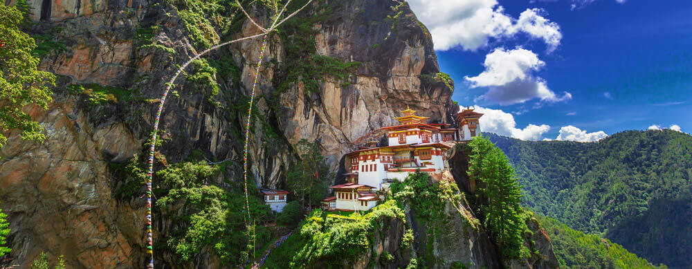 Cities on hillsides and amazing views highlight Bhutan. Enjoy them worry-free with immunizations and more from Passport Health.