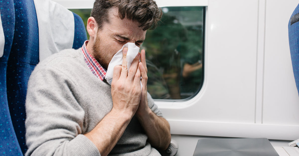 Influenza can strike at home or while abroad.