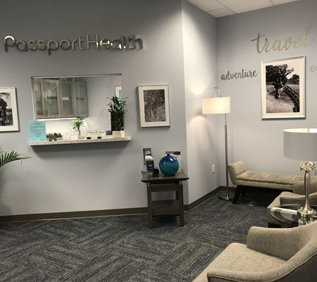 Passport Health's services include immunizations, supplies and more.