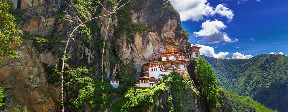 Cities on hillsides and amazing views highlight Bhutan. Enjoy them worry-free with immunizations and more from Passport Health.